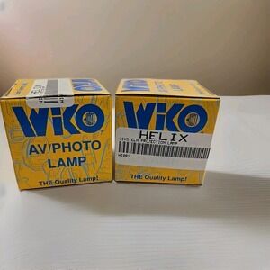 Lot of 2 - Wiko ELH 120V 300W Projector Bulbs (5860)